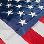 American flag star field and stripes