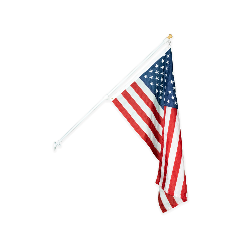 Legacy American Outdoor Flag Set with Fiberglass pole
