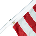 American Flag Set - Spinning Flagpole - Residential